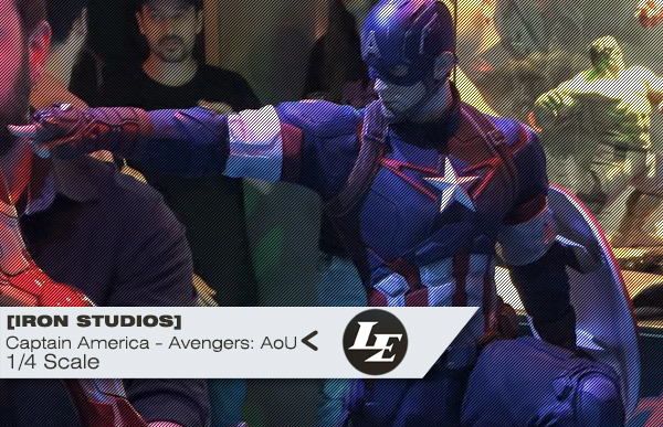 [Iron Studios]Avengers: AoU - 1/4 - Captain America MnMra+