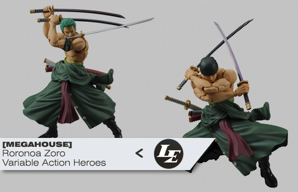 [MEGAHOUSE] VARIABLE ACTION HEROES | ONE PIECE - RORONOA ZORO B2WOb+