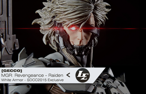 [Gecco, Mamegyorai] Metal Gear Rising: Revengeance - RAIDEN White Armor 1/6 - SDCC2015 Exclusive GXFRW+